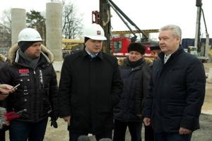 Мэр Москвы лично ознакомился с ходом реконструкции Ярославского шоссе